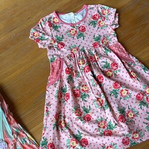 Floral cotton dress